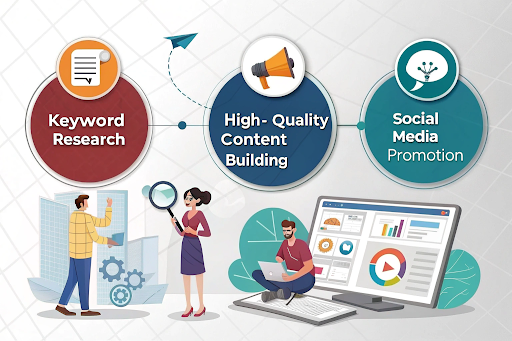  Dashboard showing Meta Ads performance metrics including clicks , impressions , and conversions .
            