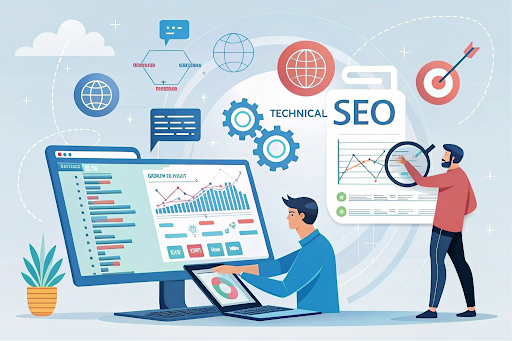  Dashboard showing Meta Ads performance metrics including clicks , impressions , and conversions .
            